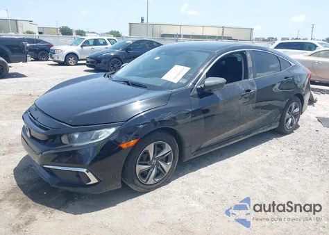 2020 Honda Civic Lx из США, поврежденный, VIN 2HGFC2F69LH518554